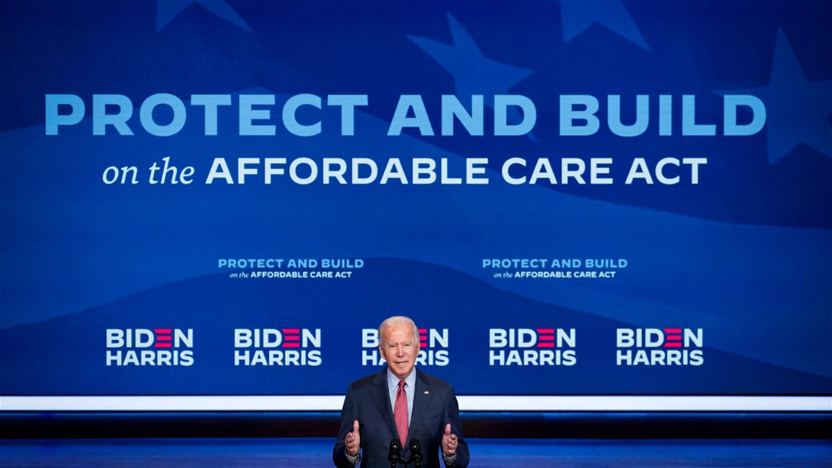 <i>Drew Angerer/Getty Images</i><br/>Sign-ups for ACA coverage have soared under President Joe Biden.