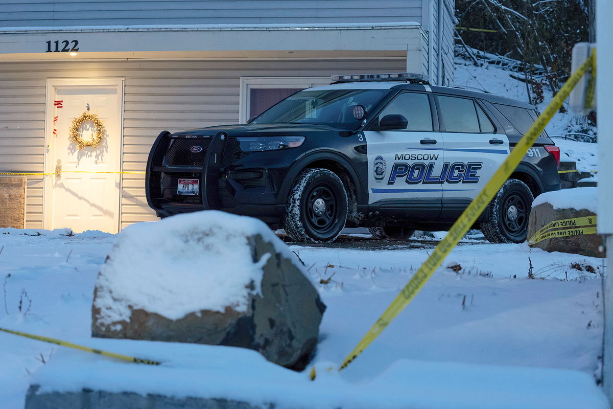 <i>Ted S. Warren/AP</i><br/>A Moscow police vehicle is seen on November 29