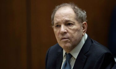 Former film producer Harvey Weinstein appears in court at the Clara Shortridge Foltz Criminal Justice Center in Los Angeles in October of 2022.