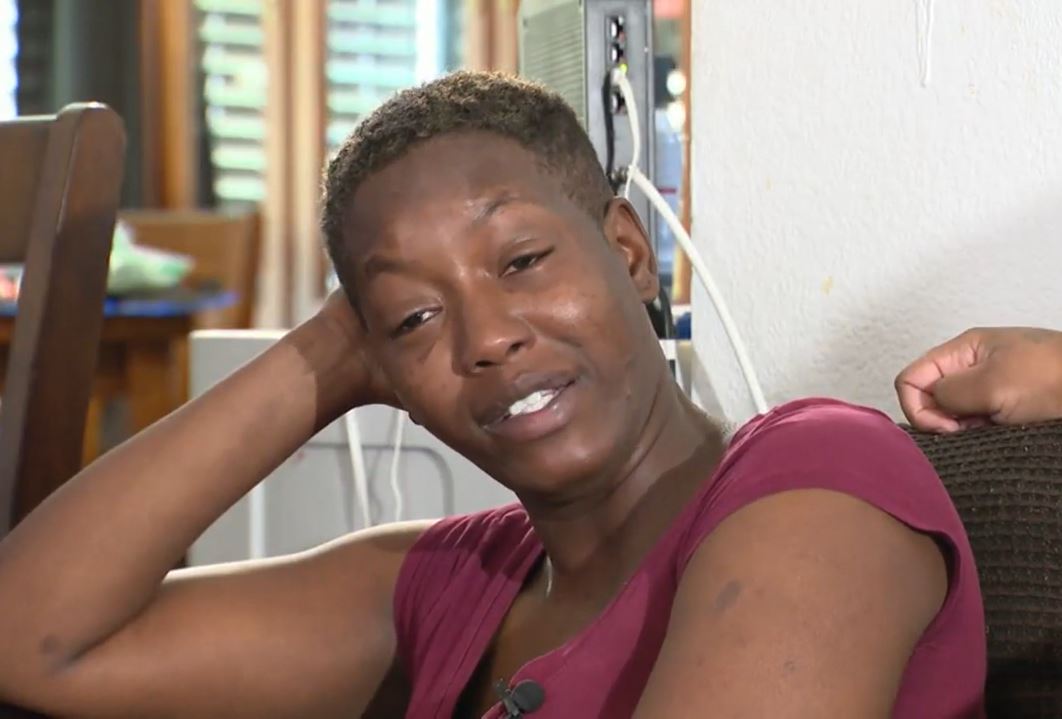 <i>KTVT</i><br/>The victim's mother (pictured here) said her daughter was fighting with a 14-year-old girl who then pulled out a gun and shot the fatal bullet