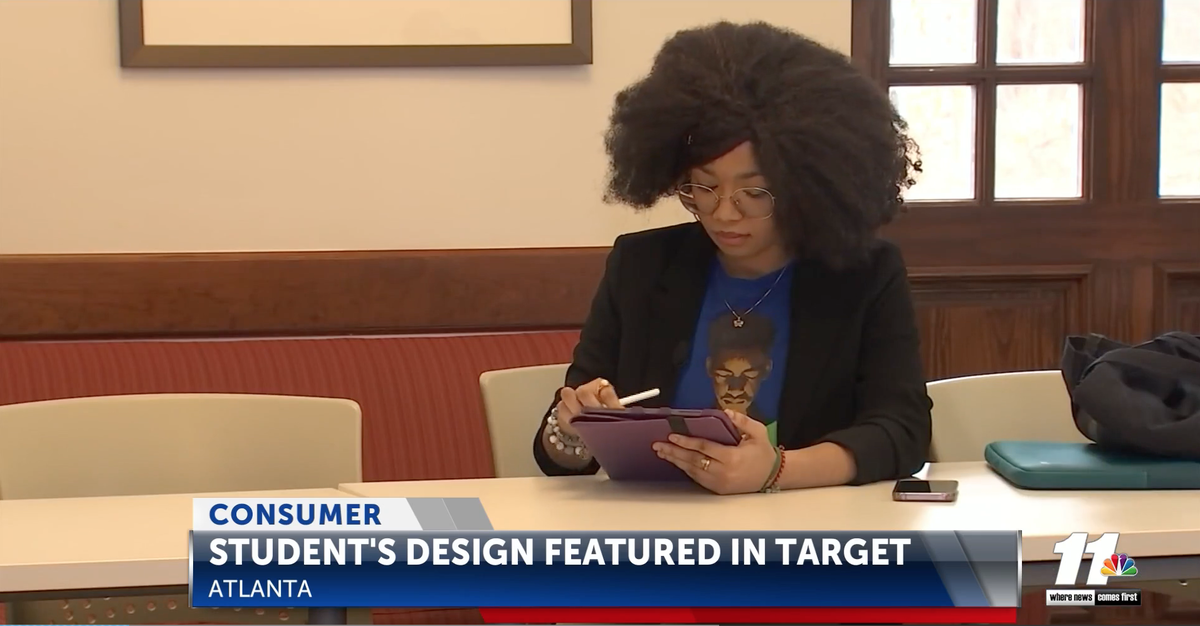 Spelman College student's design featured in Target Black History