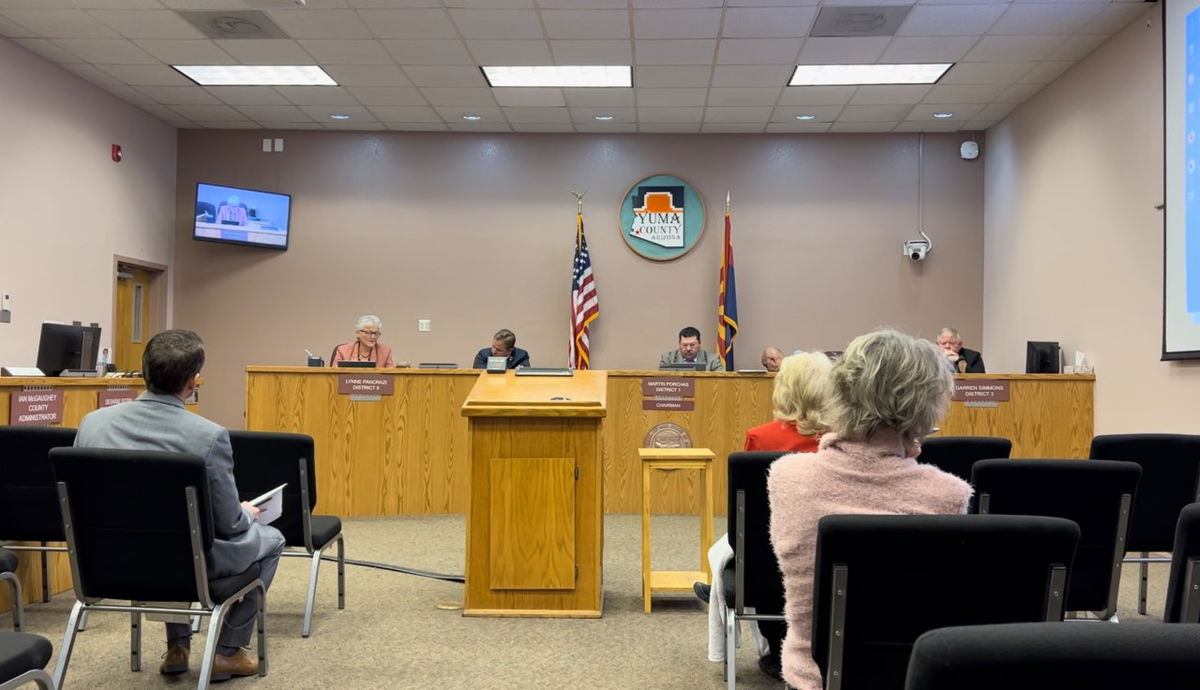 Yuma County Board of Supervisors address border issues KYMA