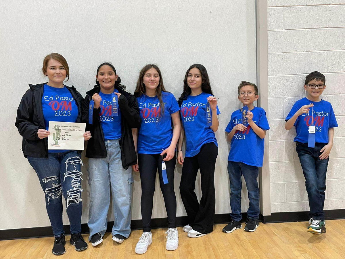 Local schools win first place in Odyssey of the Mind regional