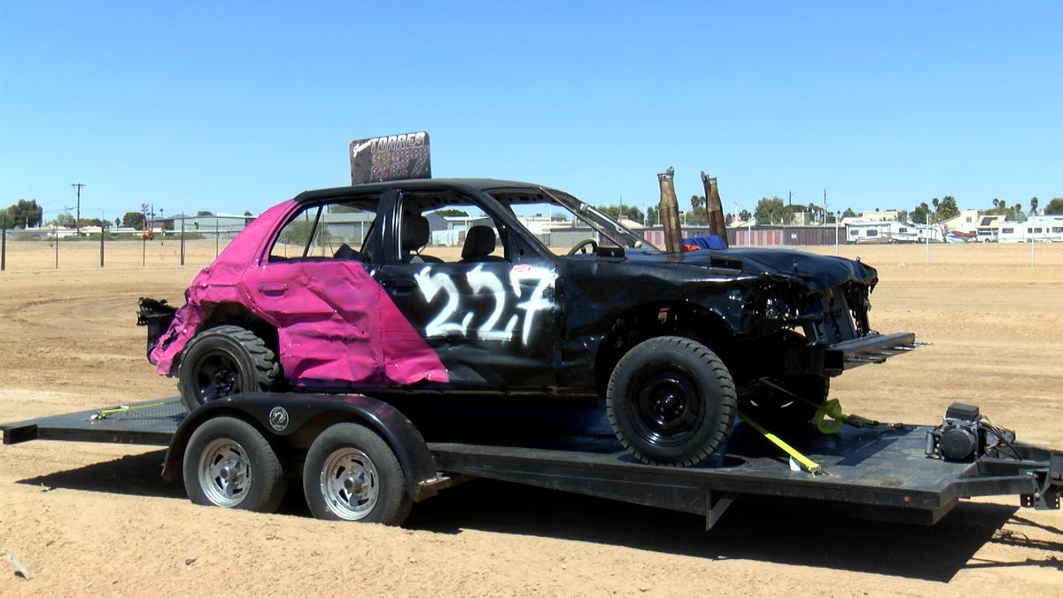 Demolition Derby kicks off on the second day of the Yuma County Fair KYMA