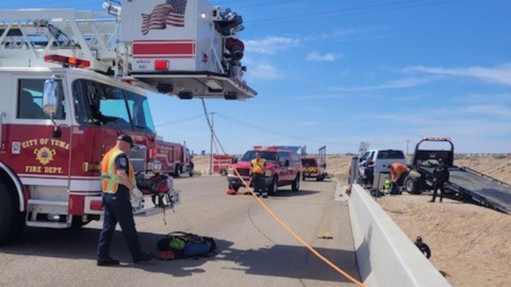 Yuma Fire Department Responds To Four Calls In One Day - Kyma