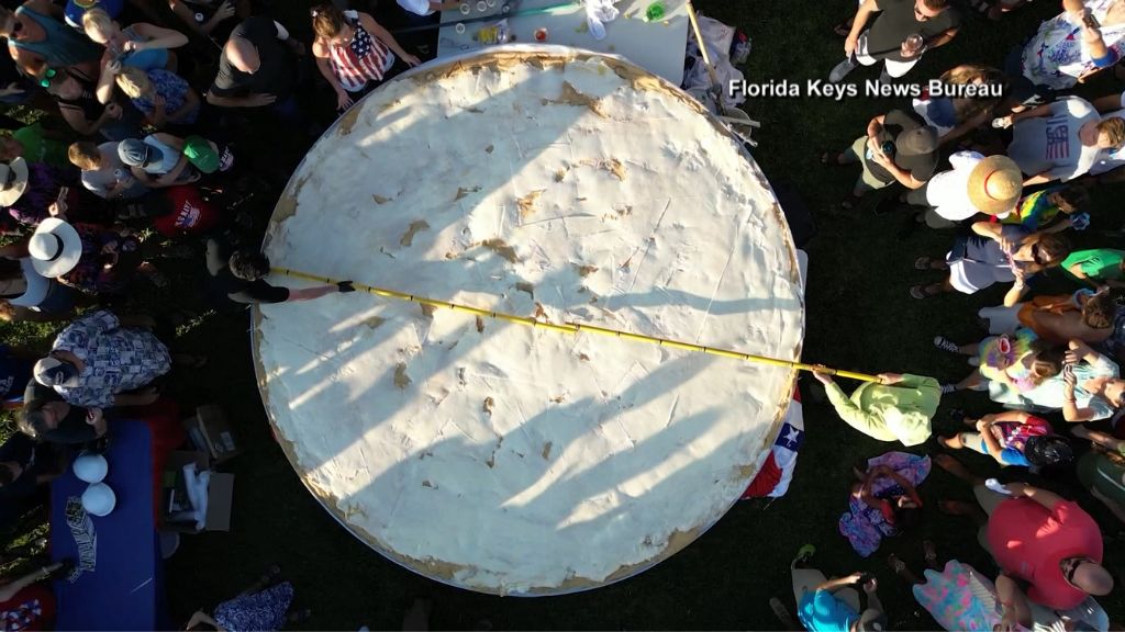 Florida Keys attempted a key lime pie record for the city's 200th ...