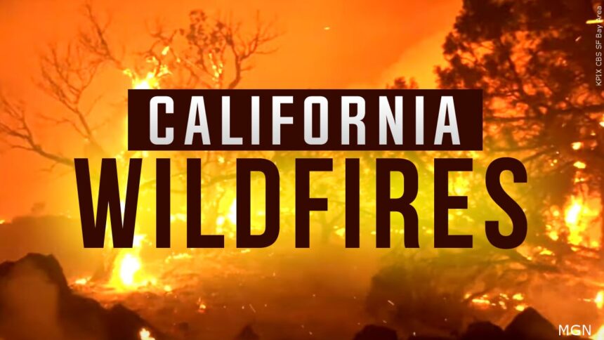 Erratic winds challenge firefighters battling two major California ...