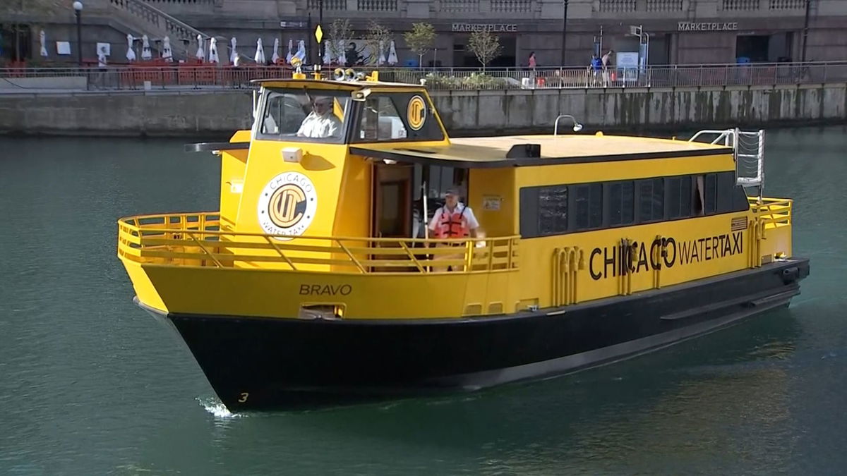 Water taxis return to Chicago, will operate until Thanksgiving KYMA