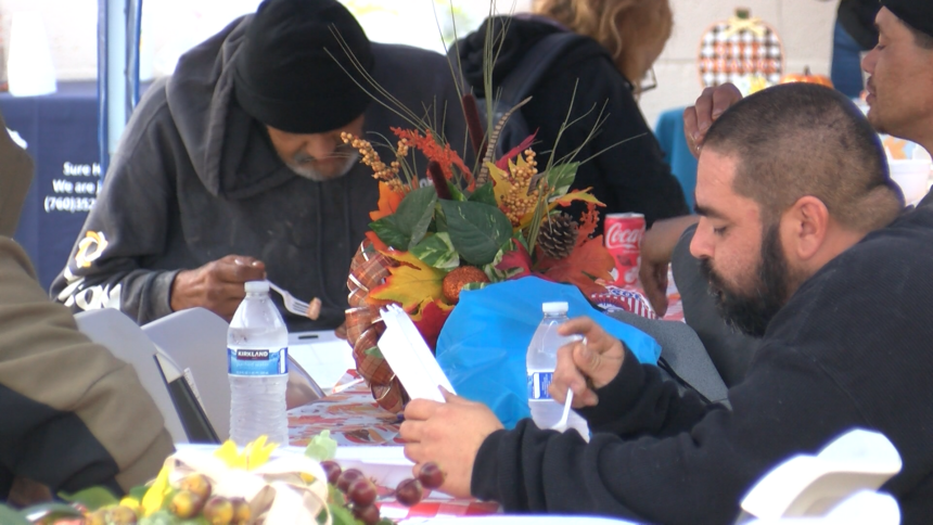 Sure Helpline Hosts Second Annual Homeless Thanksgiving Breakfast KYMA   HOMELESS THANKSGIVING PICTURE  860x484 