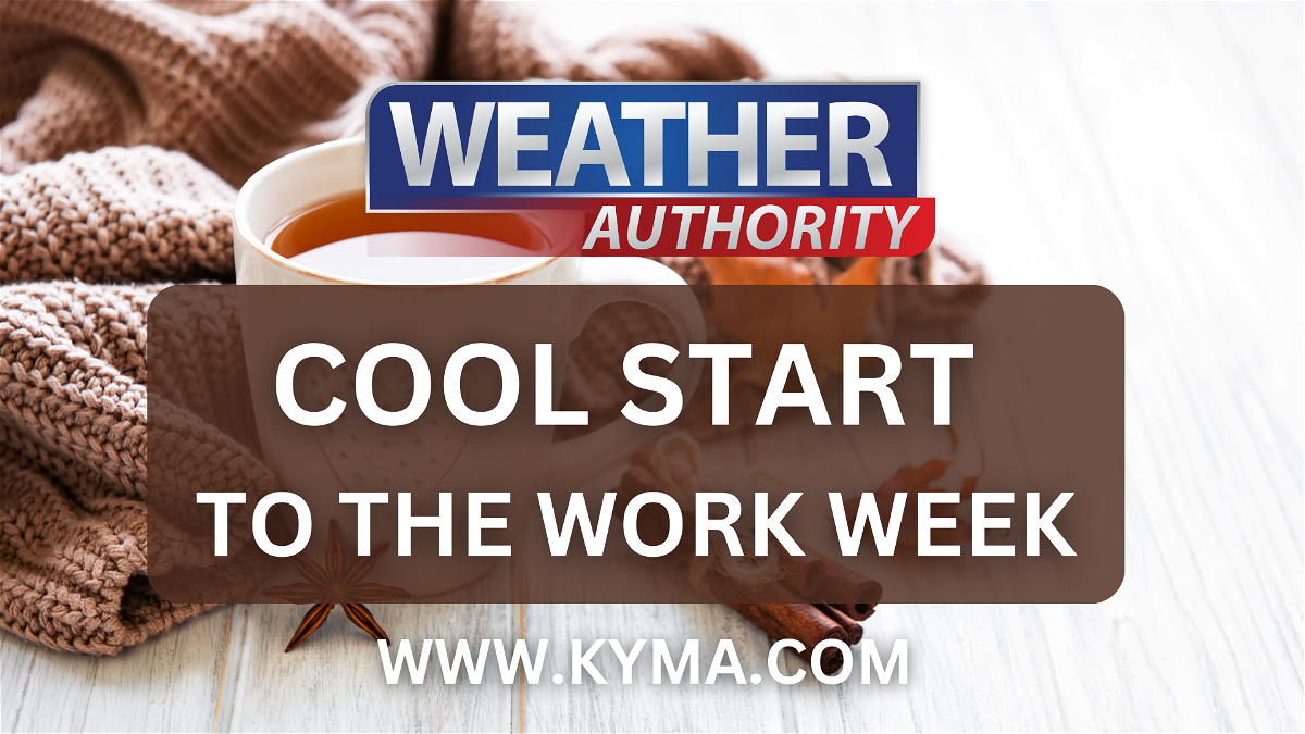 Temperatures staying cool with weather changes ahead