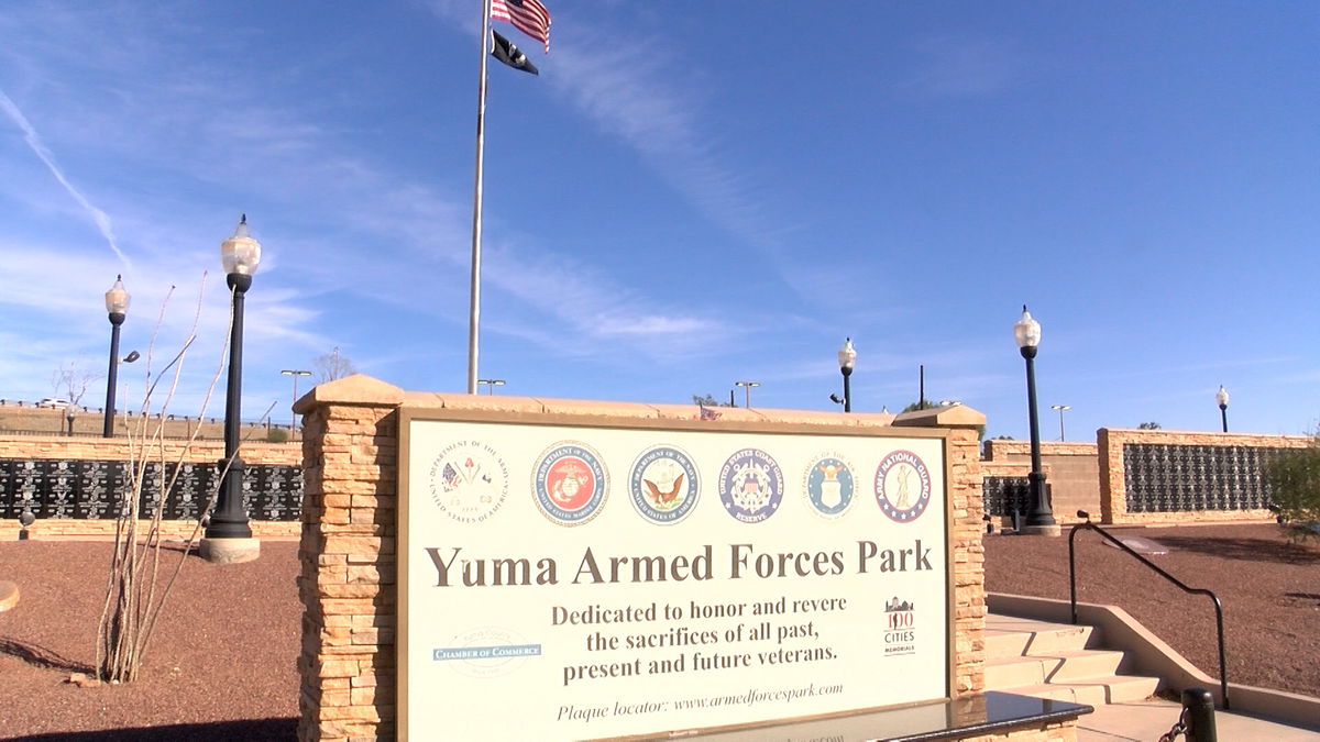 The City of Yuma is offering a plaque program for Veterans KYMA