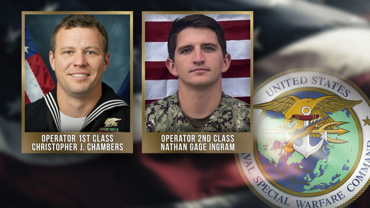 Department of Defense identifies two Navy SEALS declared dead - KYMA