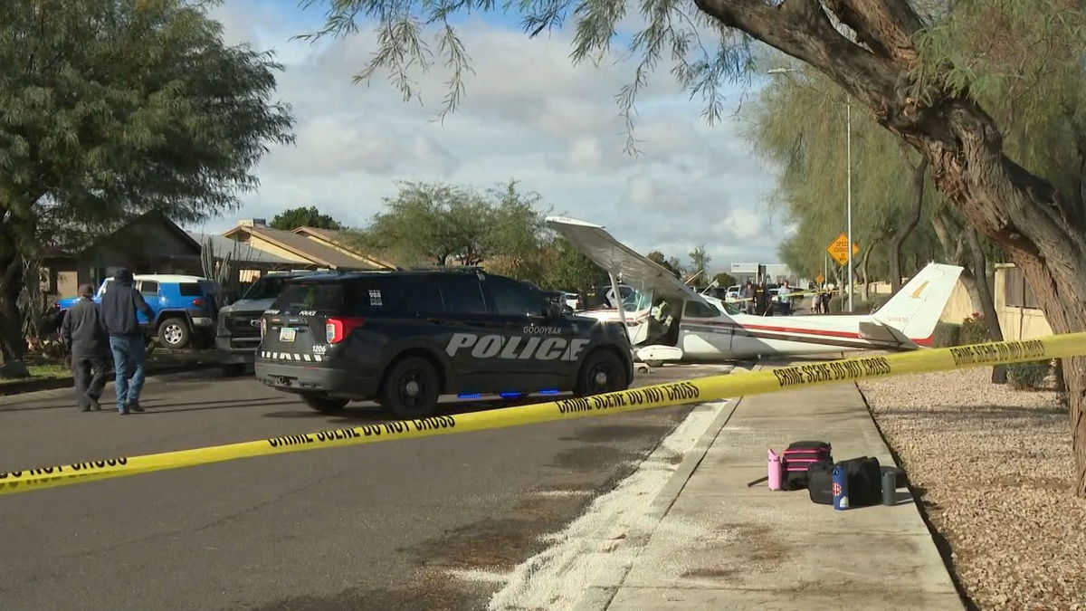 Plane forced to make emergency crash landing in Arizona neighborhood KYMA