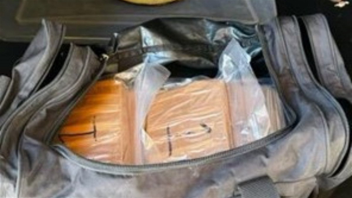 U.S. Border Patrol seizes 34 pounds of cocaine at Highway 86 checkpoint.
