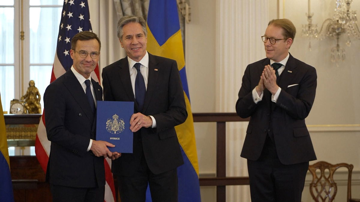 Sweden Formally Joins NATO, Ending Its Post-WWII Neutrality - KYMA