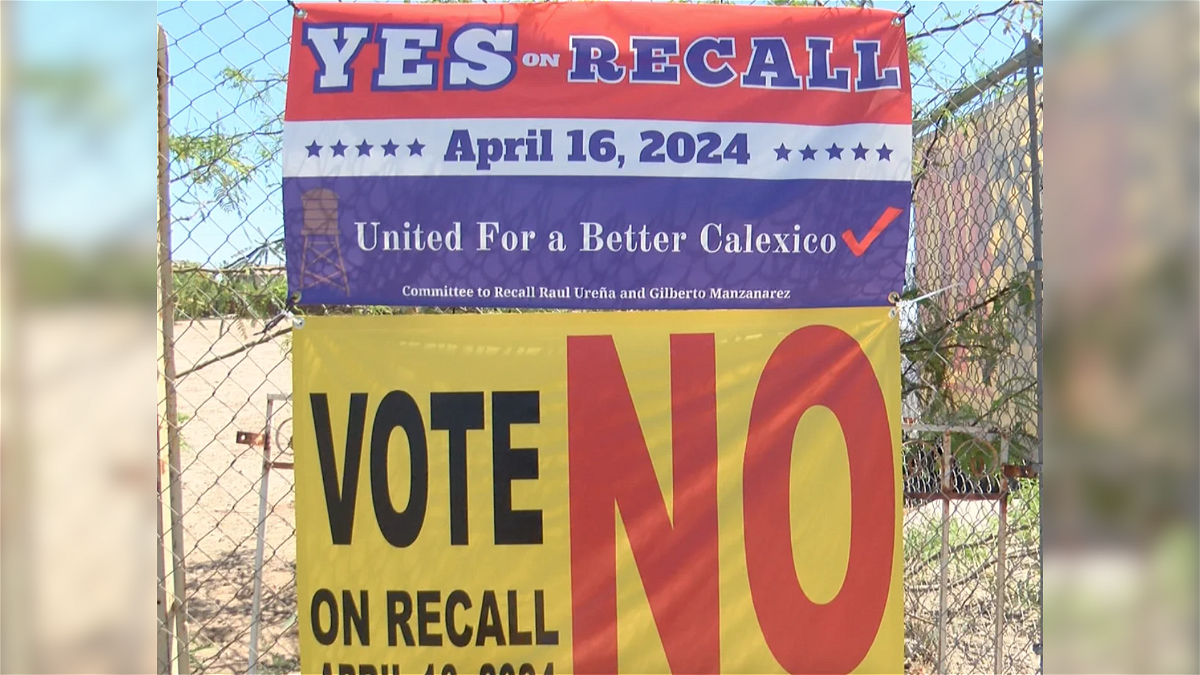 City of Calexico holds Recall Election