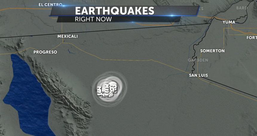 Earthquakes shake the southwestern desert