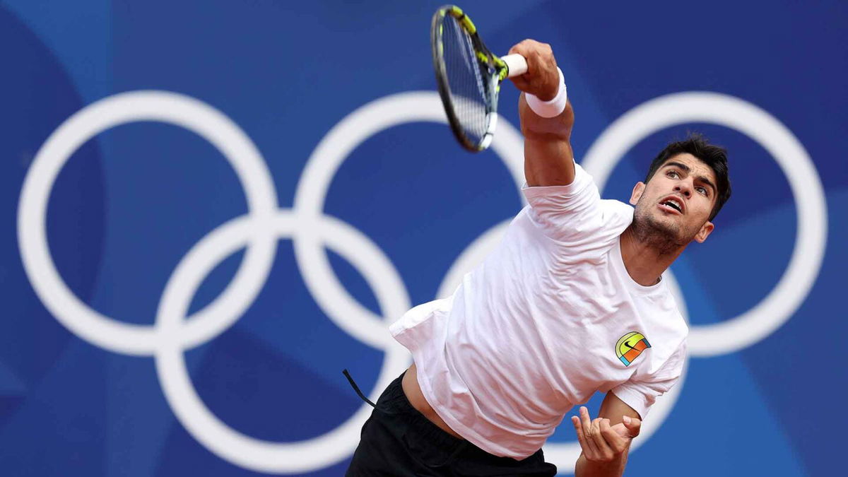 Tennis phenom Carlos Alcaraz will represent Spain at the Paris Olympics