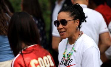 Dawn Staley at the Opening Ceremony