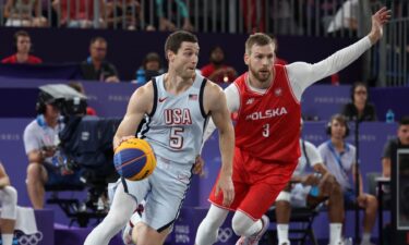 Jimmer Fredette drives vs. Poland