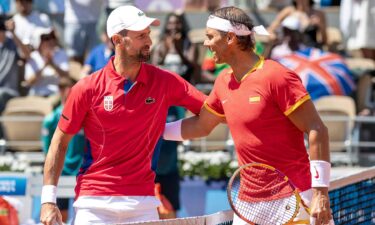 Rafael Nadal and Novak Djokovic