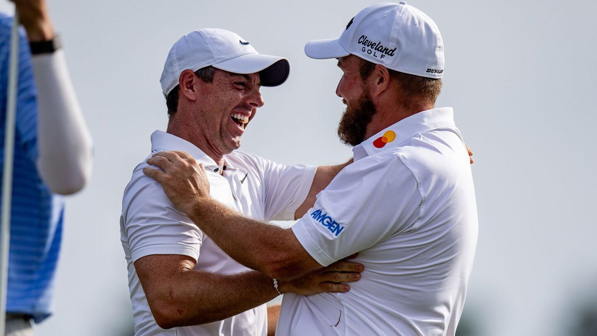 Rory McIlroy and Shane Lowry