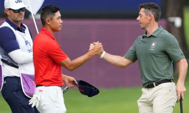 Collin Morikawa and Rory McIlroy