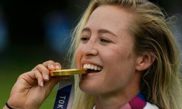 Nelly Korda wins gold in 2020 Tokyo Olympics