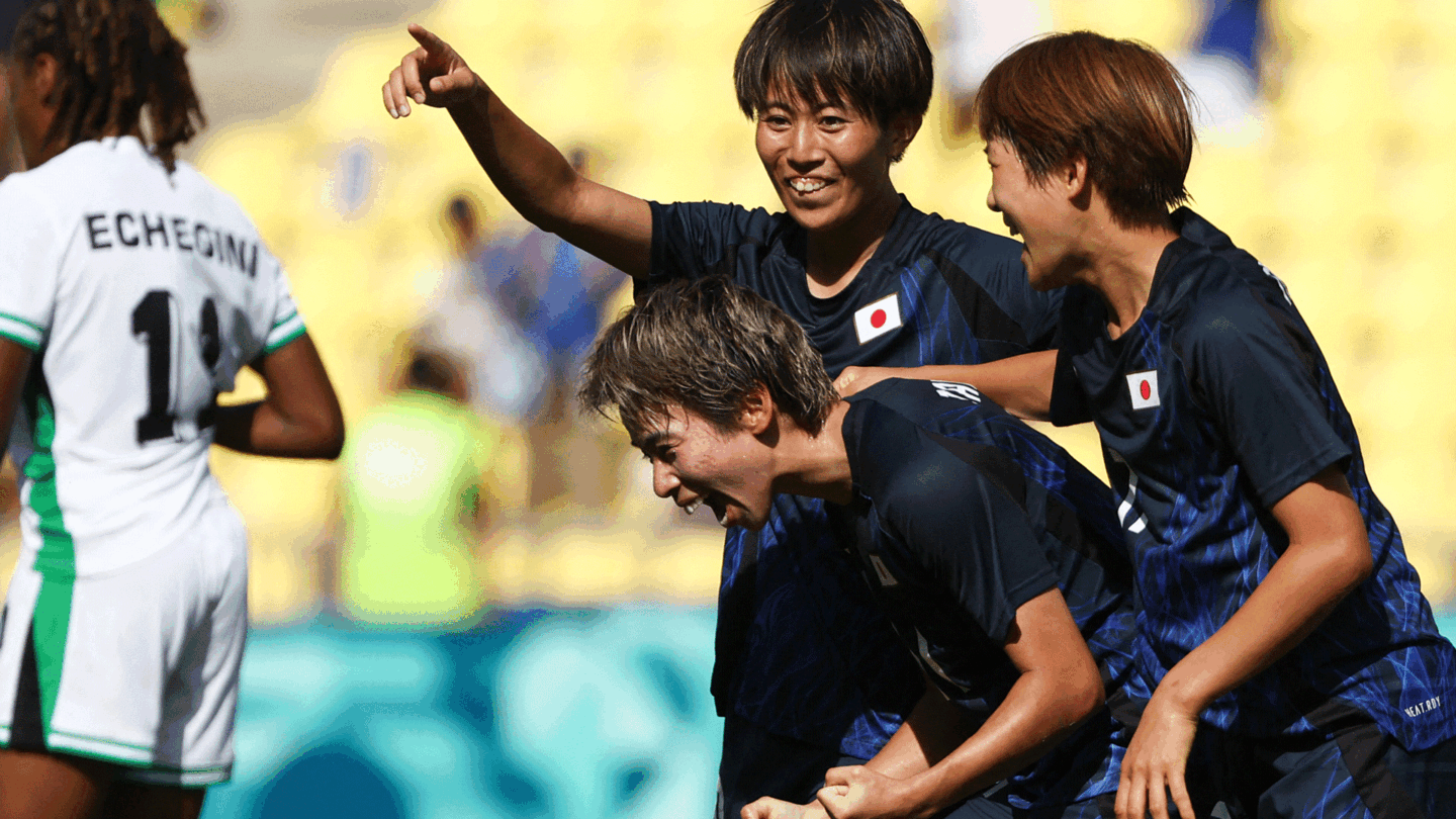 Japan celebrates a goal and its favorite status at the 2024 Paris Olympics