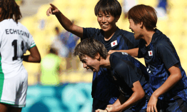 Japan celebrates a goal and its favorite status at the 2024 Paris Olympics