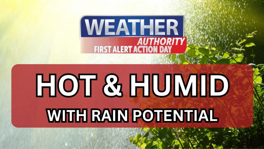FIRST WARNING ACTION DAY: Tracking heat and high humidity through Friday