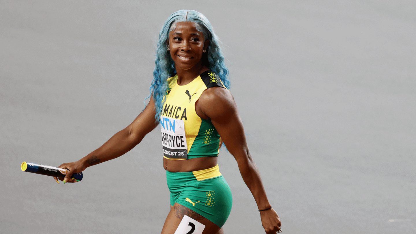 Shelly-Ann Fraser-Pryce was part of a special moment in the Olympic Village