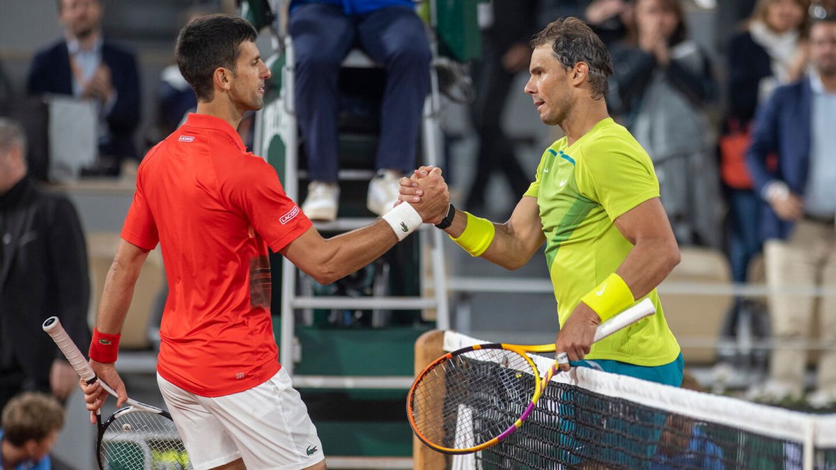 rafael nadal and novak djokovic