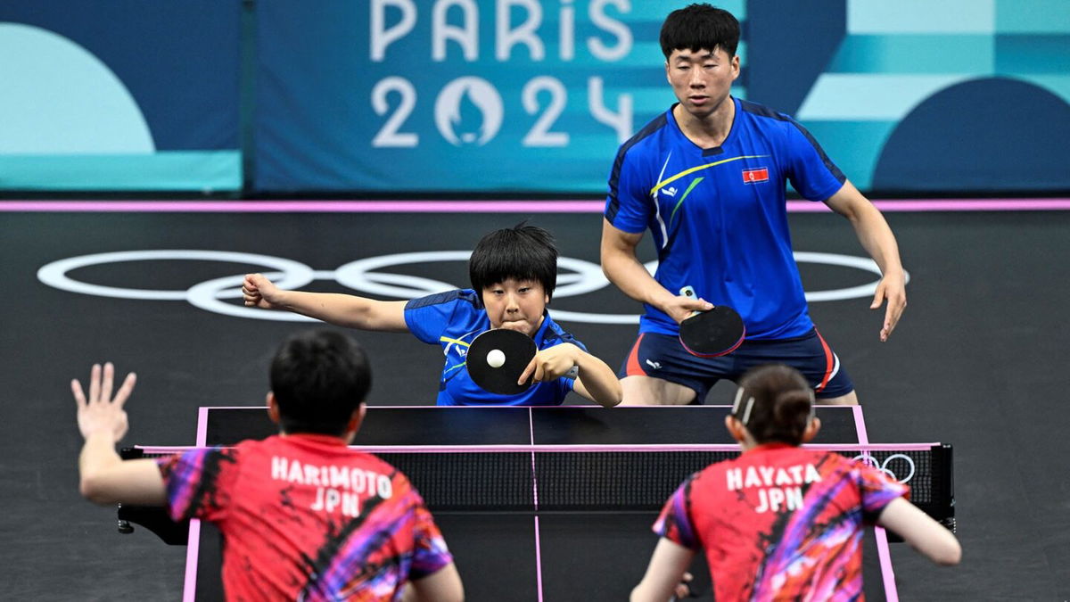 Japan Table Tennis Olympic Team 2024 Barb Marice