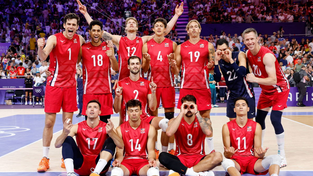 The U.S. men's volleyball team at the 2024 Paris Olympic Games