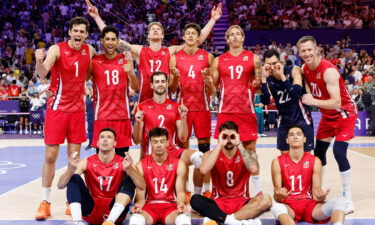 The U.S. men's volleyball team at the 2024 Paris Olympic Games