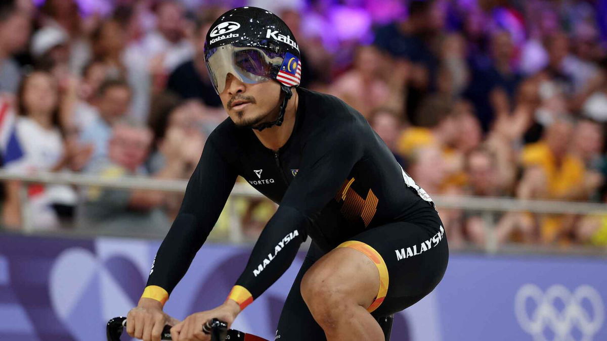 Mohd Azizulhasni Awang in the men's sprint.