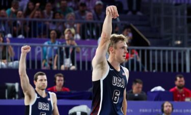 Canyon Barry poses after hitting game-winner