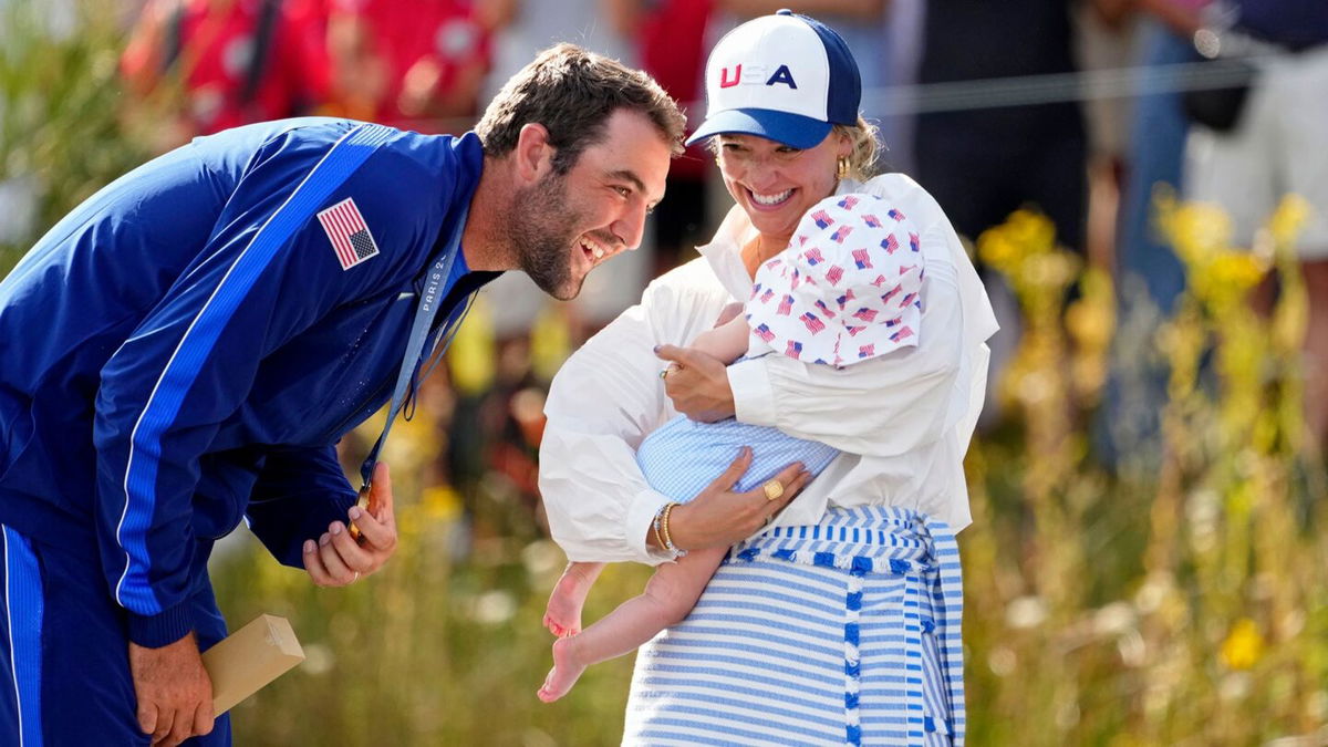 Scottie Scheffler and family