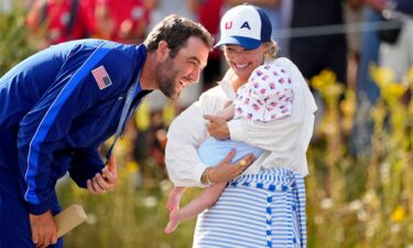 Scottie Scheffler and family