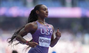 Sha'Carri Richardson at 2024 Paris Olympic Games