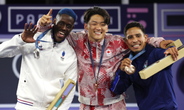 Canada's Phillip Kim (B-Boy Phil Wizard) won the first-ever men's breaking gold medal