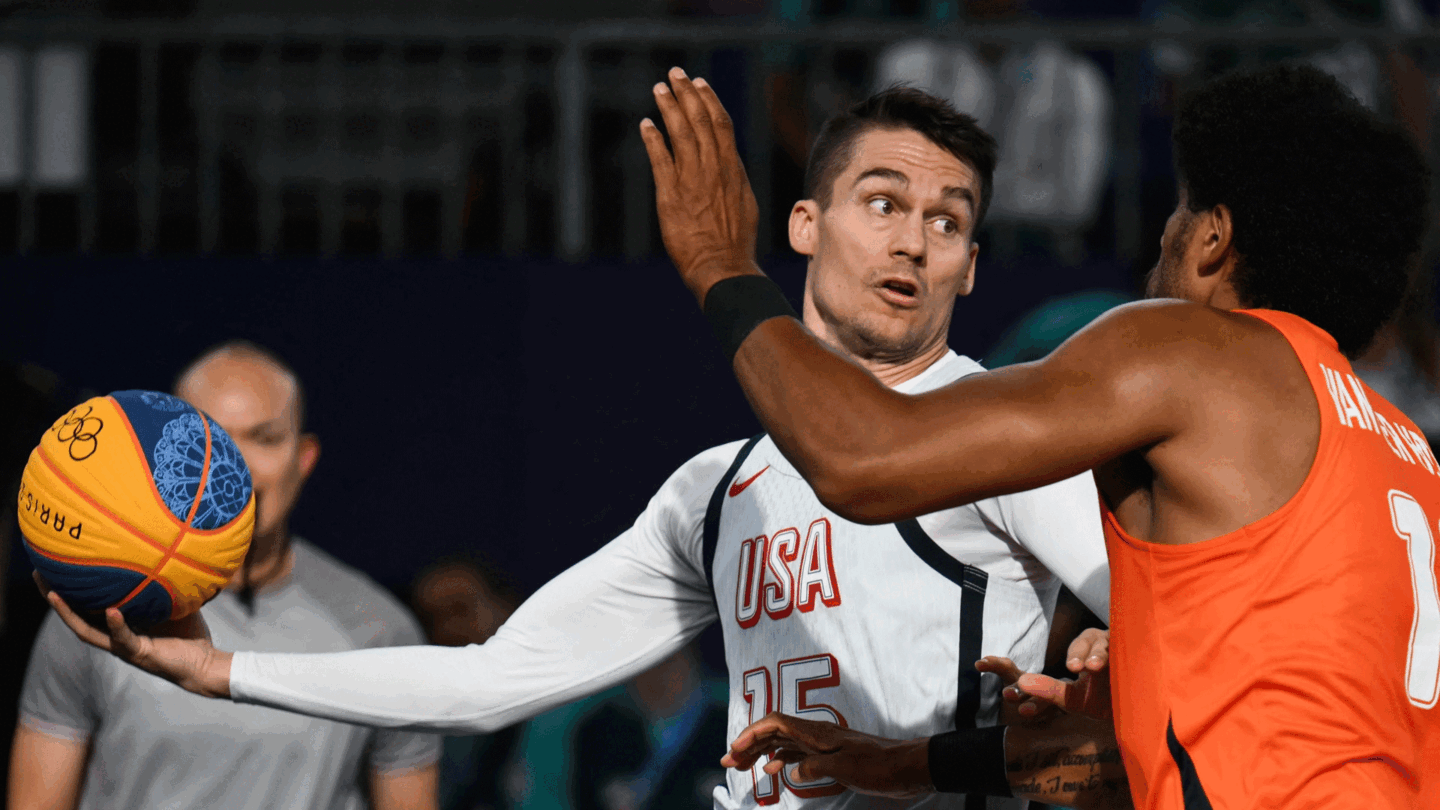 Dylan Travis and the United States men's basketball 3x3 team went ice cold against the Netherlands