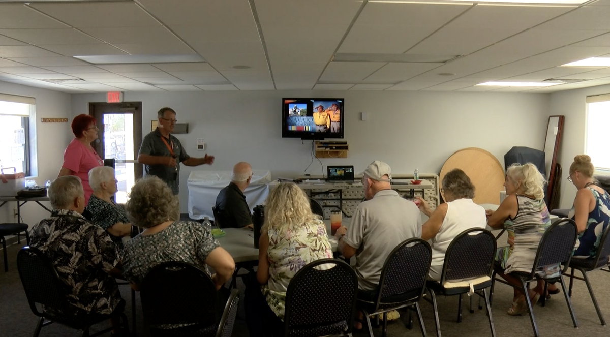 Two locals give annual presentation remembering National Navajo Code