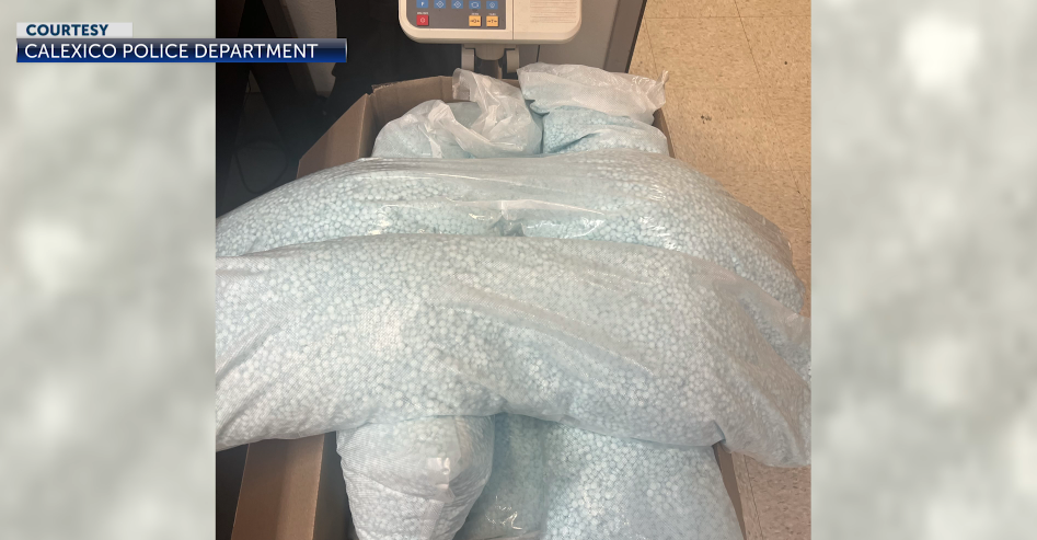 Calexico resident finds fentanyl pills in their car after shopping – KYMA