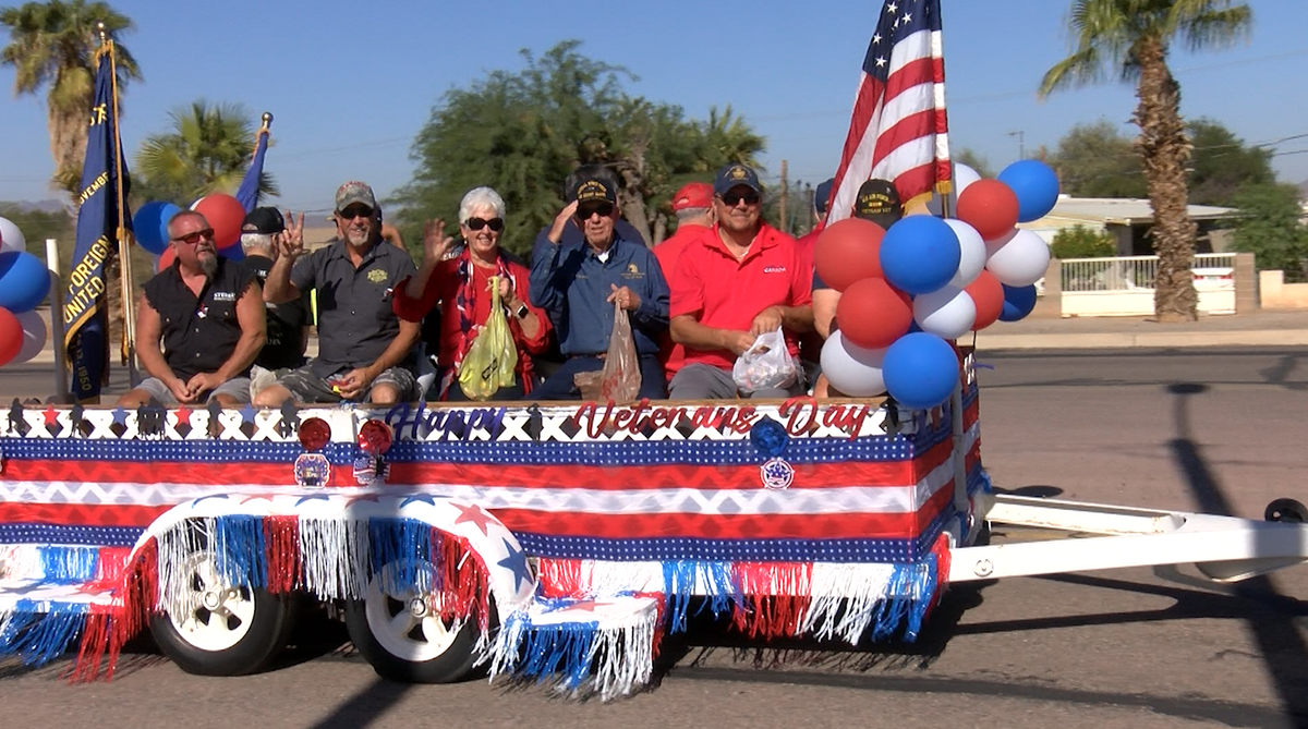 2024 Annual Veterans Day Parade hosted in Wellton KYMA