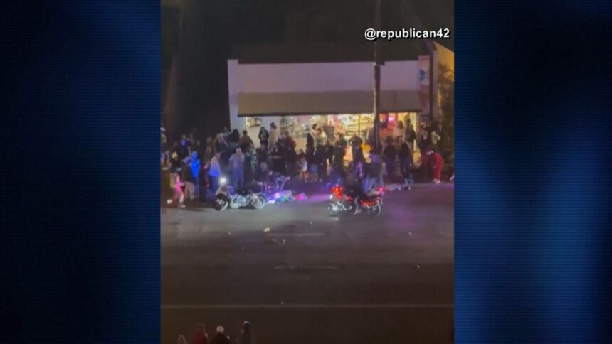 10 People Injured After An Officer Crashed His Motorcycle Into A Crowd ...