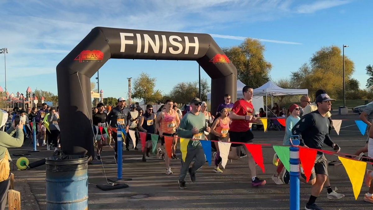 Locals participate in Sweethearts & Buddies Fun Run - KYMA