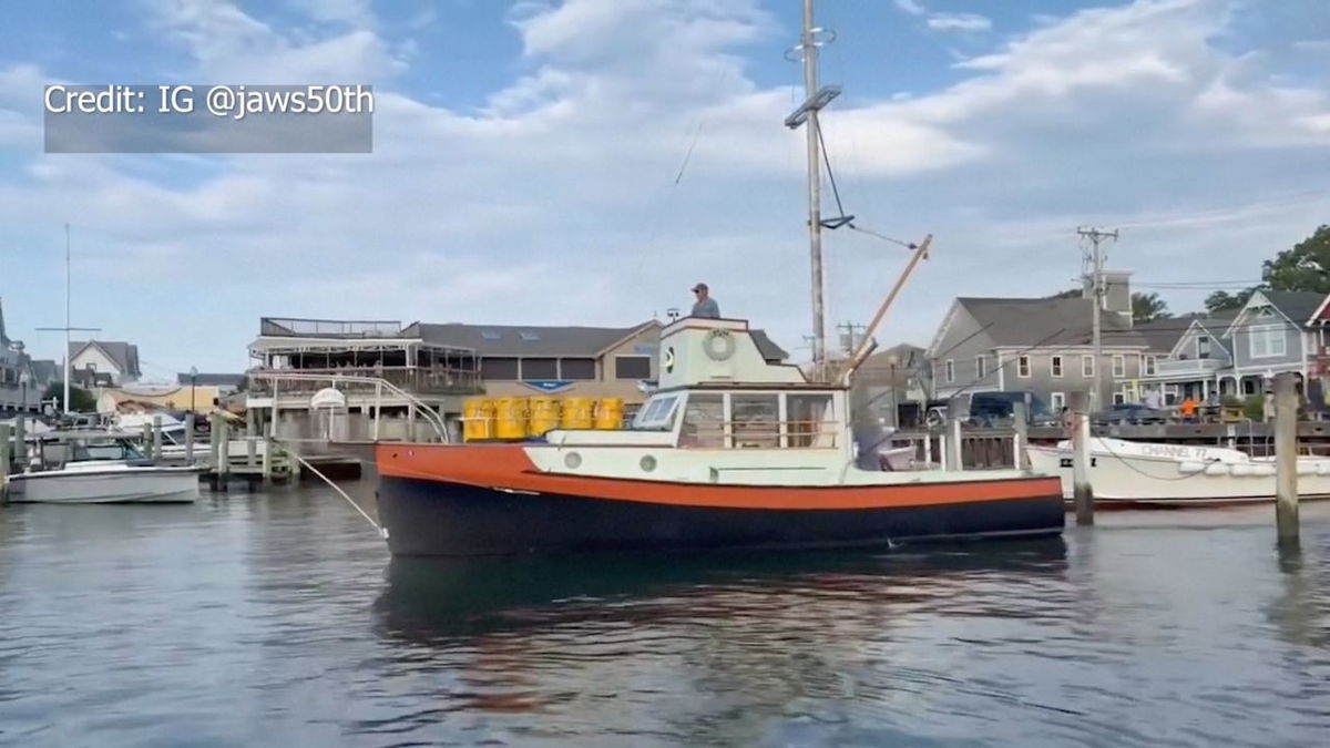 Florida man recreates boat seen in ‘Jaws’