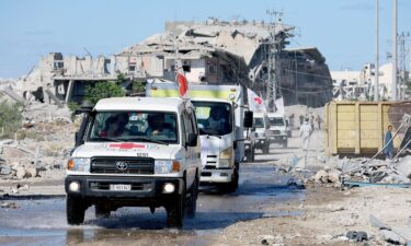 The Israeli army handed over the bodies of Palestinians to the International Committee of the Red Cross (ICRC)